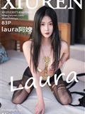 XiuRen Xiuren.com July 14, 2023 NO.7080 laura Ajiao Black Silk(84)